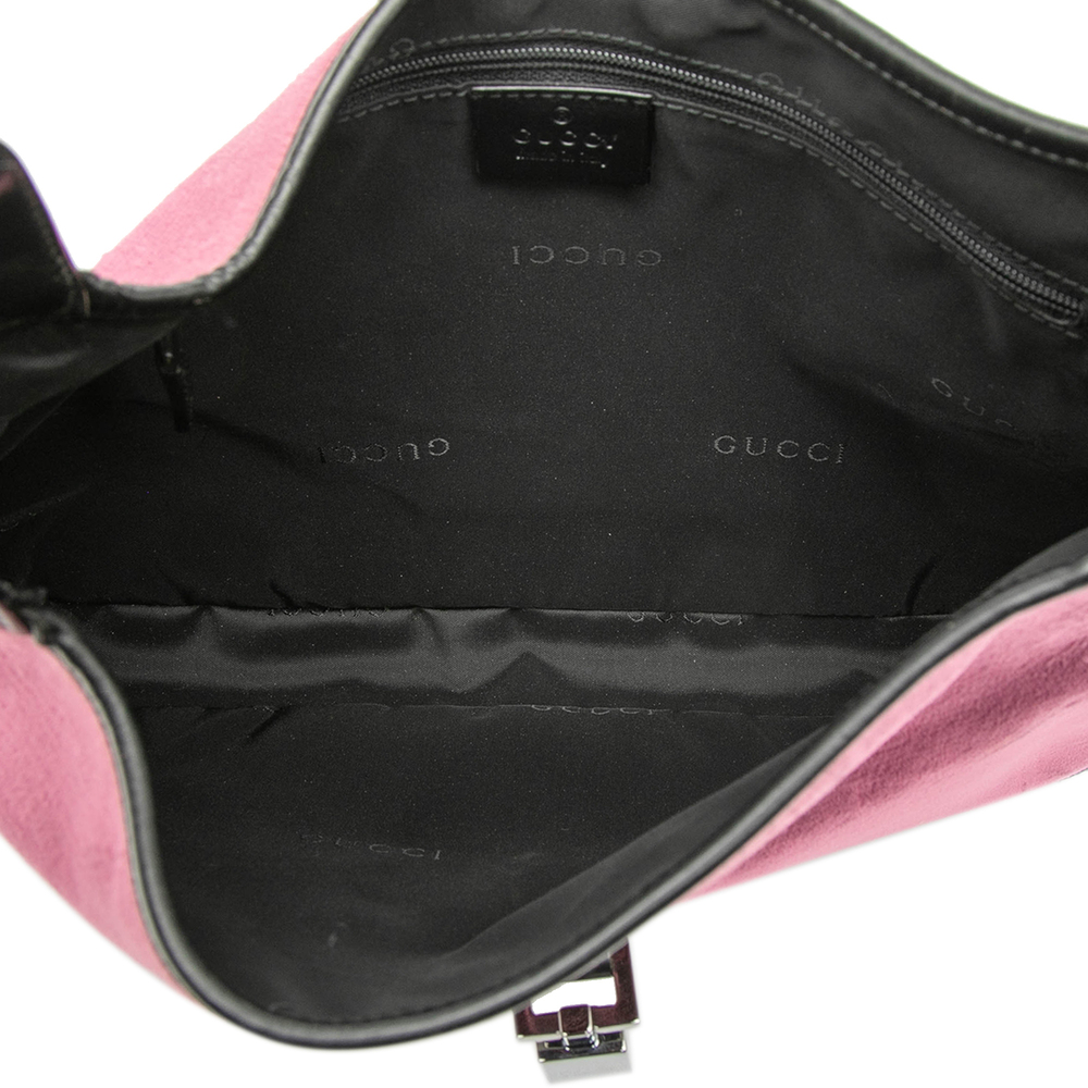 Pre-Loved Gucci Velvet Jackie Shoulder Bag - Picture 4 of 7